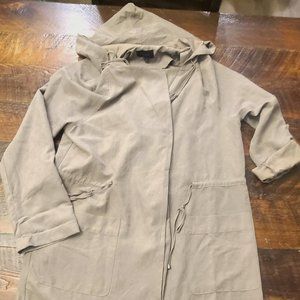 Hooded Drawstring Jacket